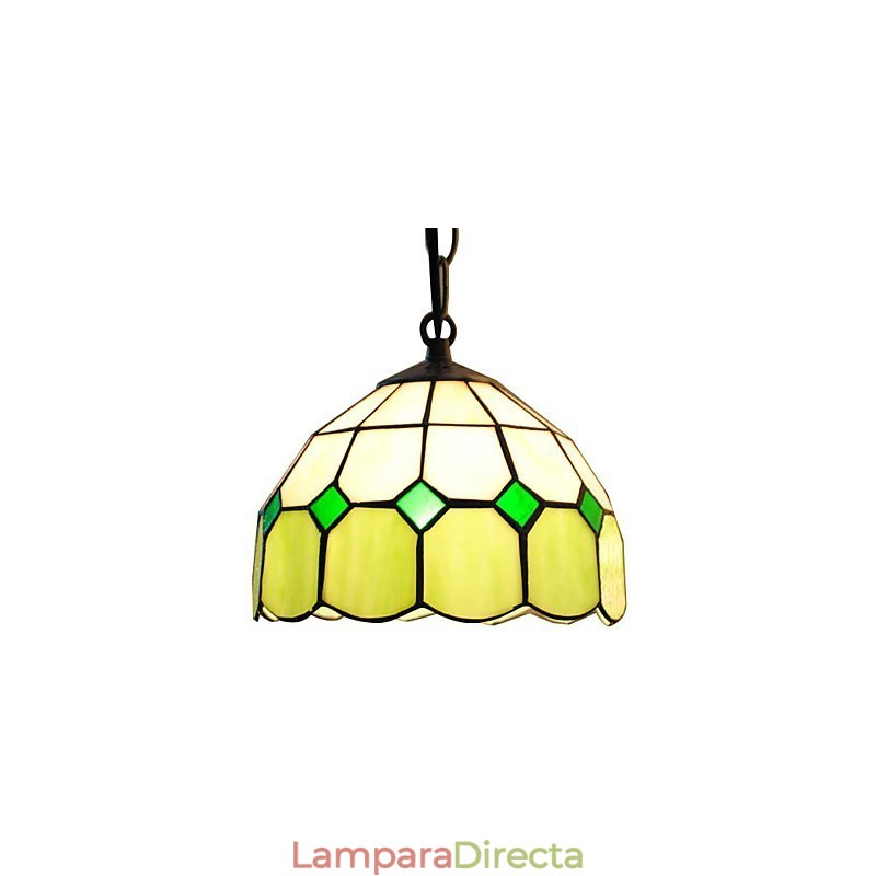 Lámpara colgante galvanizada estilo mini de 62 W