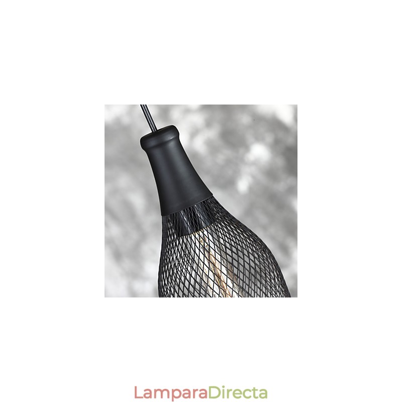 Lámpara colgante de botella vintage americana y lámpara colgante decorativa