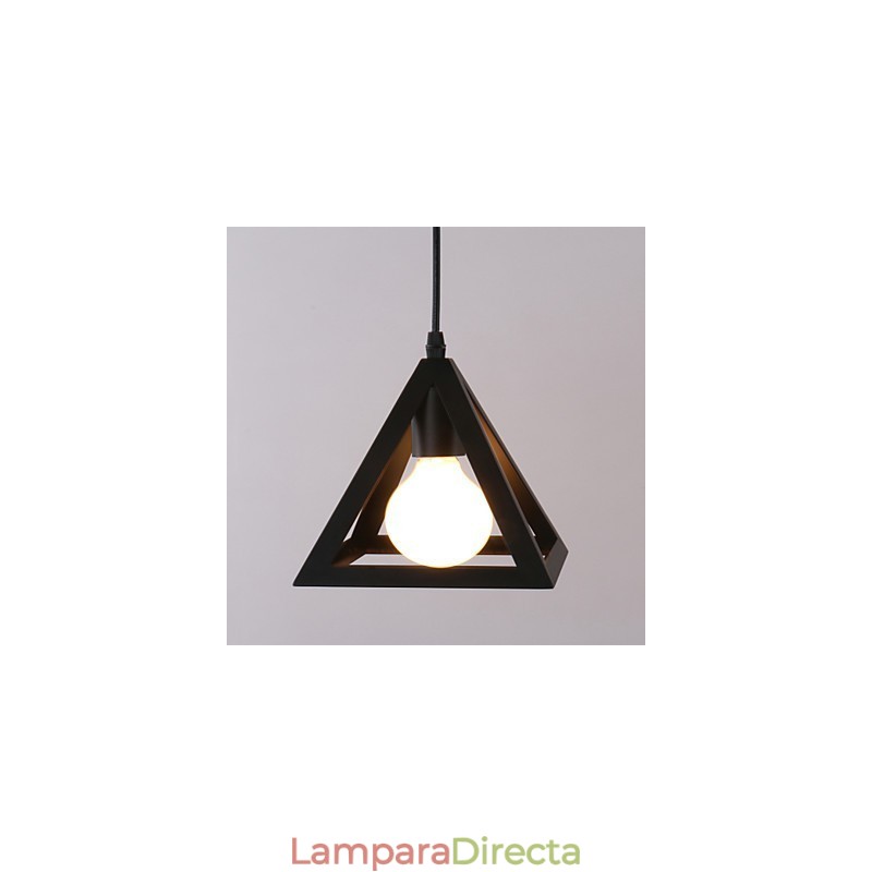 Lámparas colgantes estilo mini, tradicional, clásico, rústico, estilo cabaña, vintage, campestre, garaje, metal.