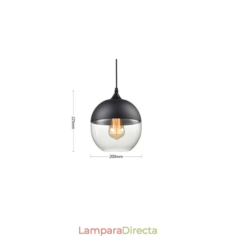 Lámpara de araña de cristal y hierro forjado de la tienda Nordic Creative Stair Shop