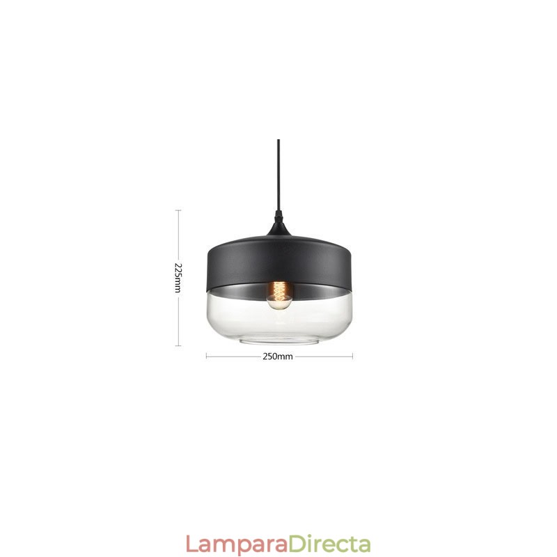 Lámpara de araña de cristal y hierro forjado de la tienda Nordic Creative Stair Shop