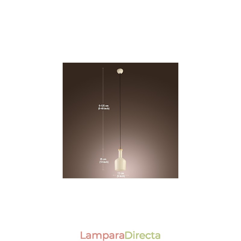Lámpara colgante moderna de pintura en estilo mini contemporáneo