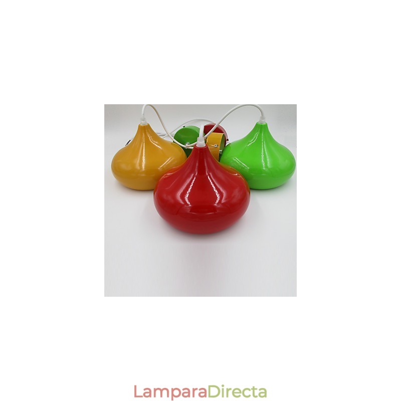 Lámpara colgante con forma de cebolla Droplight