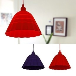 Lámpara colgante de silicona moderna y contemporánea para sala de estar, cama, comedor y niños.