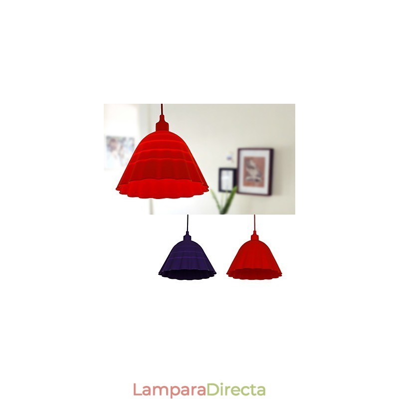Lámpara colgante de silicona moderna y contemporánea para sala de estar, cama, comedor y niños.