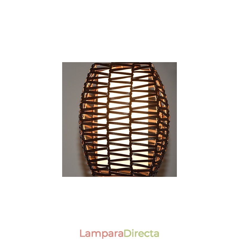 Lámpara colgante clásica con diseño de tejido Cany Art
