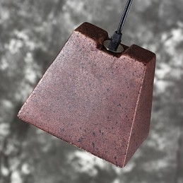 Lámpara colgante de cerámica estilo industrial vintage de Edison para decoración del hogar.