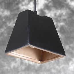Lámpara colgante de cerámica estilo industrial vintage de Edison para decoración del hogar.