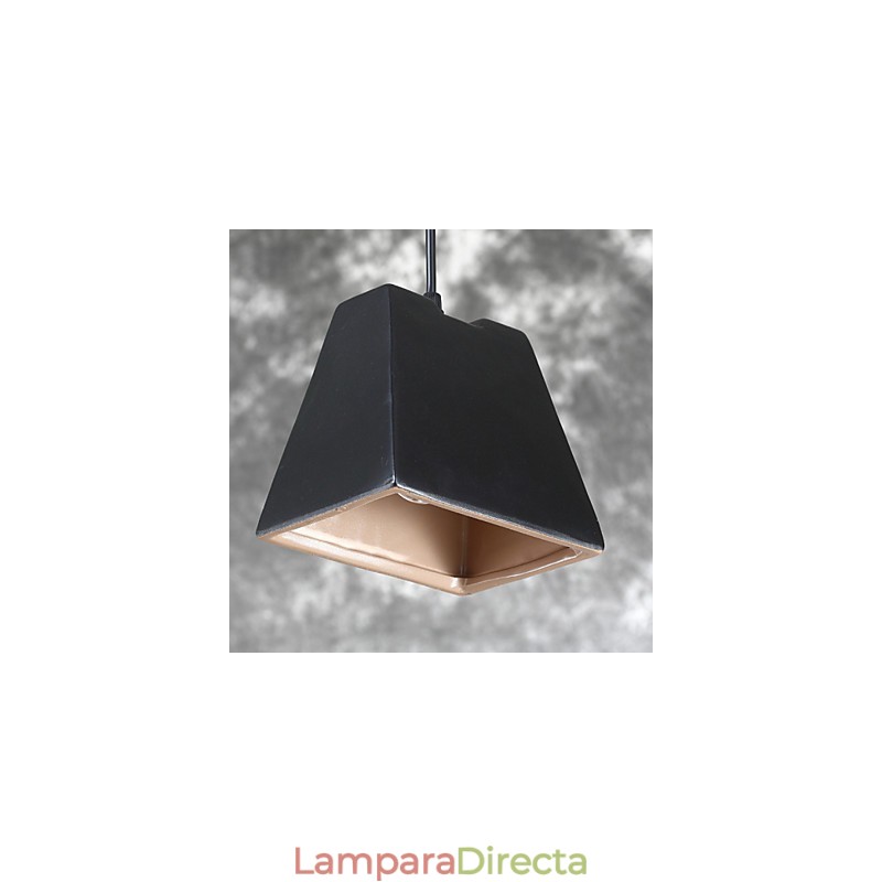Lámpara colgante de cerámica estilo industrial vintage de Edison para decoración del hogar.