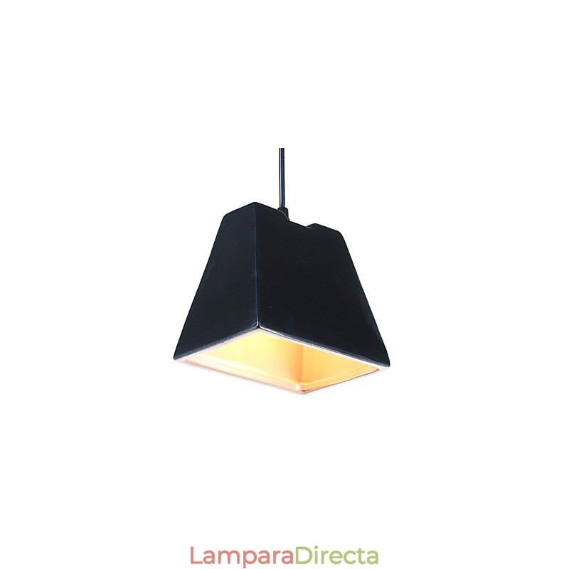 Lámpara colgante de cerámica estilo industrial vintage de Edison para decoración del hogar.