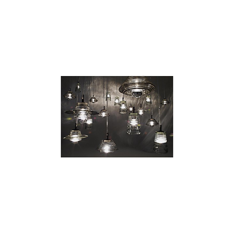 Lámpara colgante de cristal contemporánea moderna