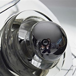 Lámpara colgante de cristal contemporánea moderna