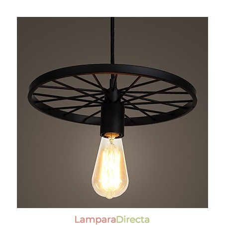 Lámparas colgantes retro estilo loft de hierro forjado estilo industrial con ruedas. Lámparas colgantes retro estilo loft de hierro forjado estilo industrial con ruedas.