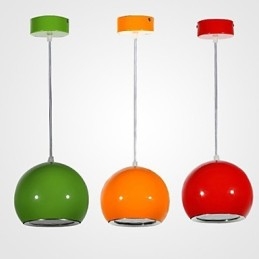 Lámpara colgante con forma de manzana Droplight