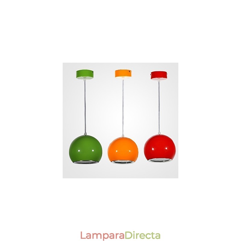 Lámpara colgante con forma de manzana Droplight