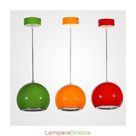 Lámpara colgante con forma de manzana Droplight Lámpara colgante con forma de manzana Droplight