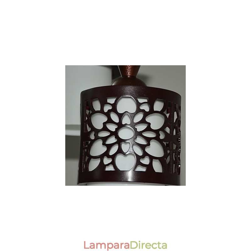 Lámpara colgante de un solo cabezal, estilo chino moderno, clásica, de madera maciza, creativa
