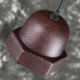 Lámpara colgante de cerámica estilo industrial vintage de Edison para decoración del hogar.