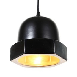 Lámpara colgante de cerámica estilo industrial vintage de Edison para decoración del hogar.
