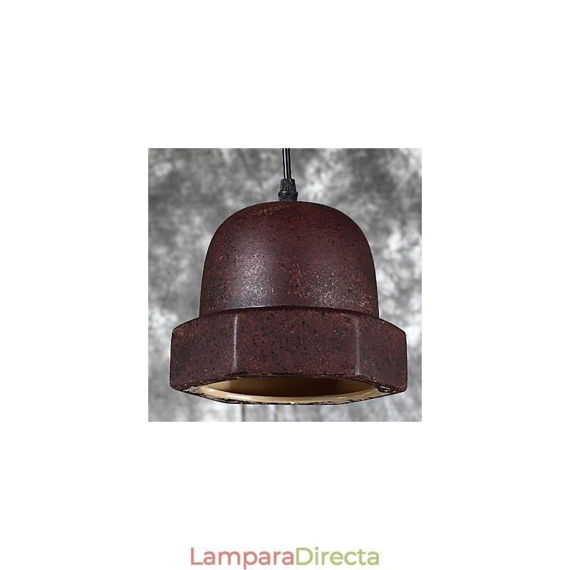 Lámpara colgante de cerámica estilo industrial vintage de Edison para decoración del hogar.