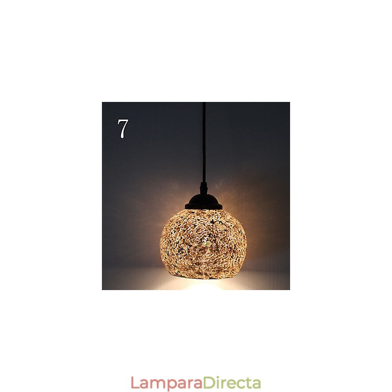 Lámpara de araña de cristal Marcelo G de estilo sencillo y moderno que restaura la luz de las formas antiguas.