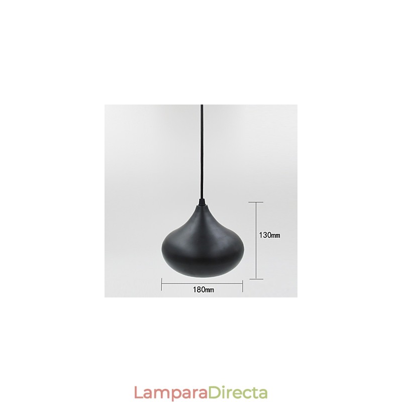 Lámpara colgante con forma de cebolla Droplight