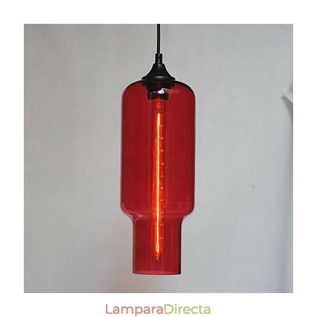Lámpara colgante moderna de cristal con diseño de burbujas marrones Lámpara colgante moderna de cristal con diseño de burbujas marrones