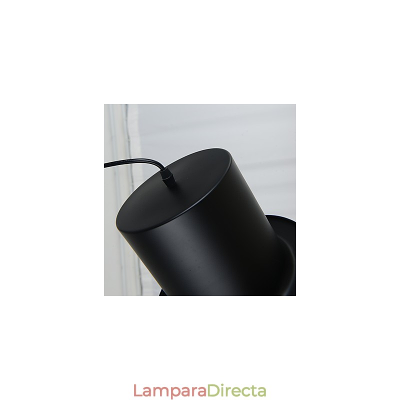 Lámpara colgante de metal con pintura retro para garaje