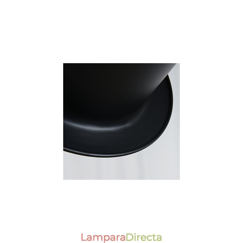 Lámpara colgante de metal con pintura retro para garaje