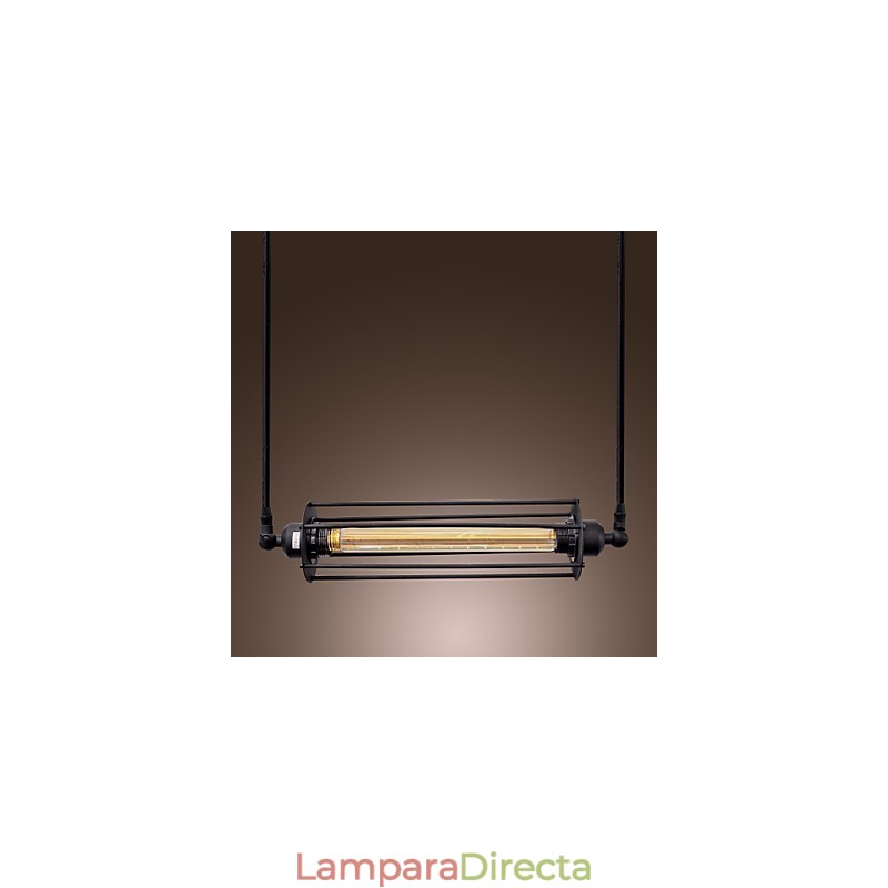 Lámpara colgante con pintura isleña clásica tradicional vintage