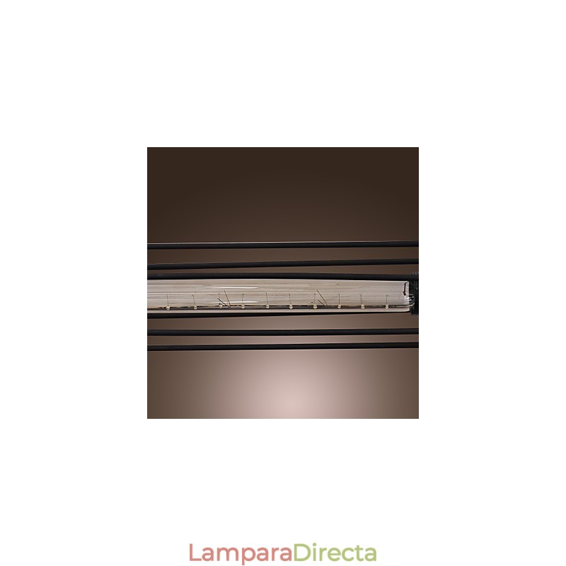 Lámpara colgante con pintura isleña clásica tradicional vintage