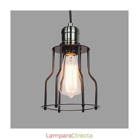 Lámpara colgante con pintura tradicional clásica vintage en estilo mini Lámpara colgante con pintura tradicional clásica vintage en estilo mini