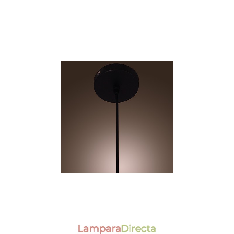 Lámpara colgante con pintura tradicional clásica vintage en estilo mini
