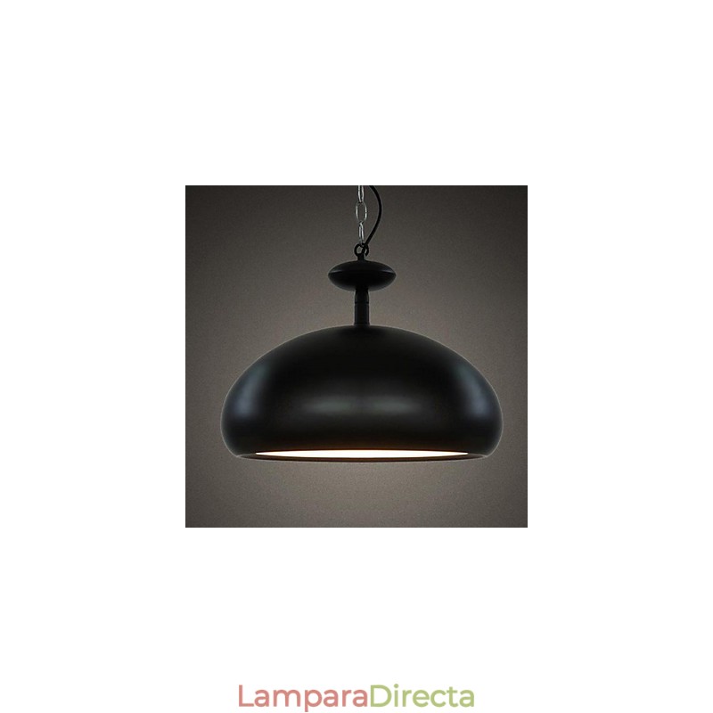 Lámpara colgante moderna contemporánea con pintura de cuenco retro