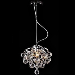 Lámpara colgante de cristal de lujo para comedor