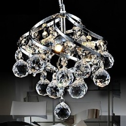 Lámpara colgante de cristal de lujo para comedor
