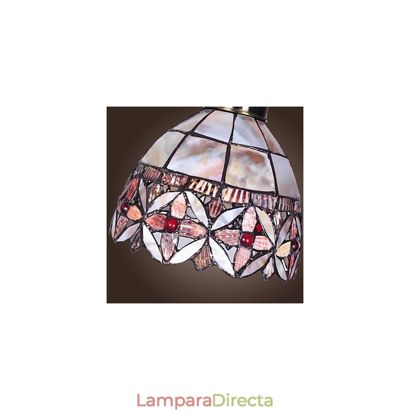 Lámpara colgante estilo mini cuenco