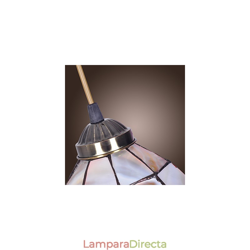 Lámpara colgante estilo mini cuenco