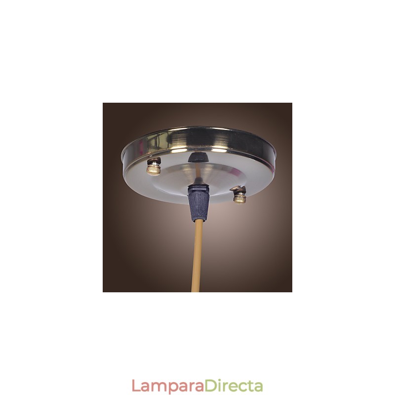Lámpara colgante estilo mini cuenco