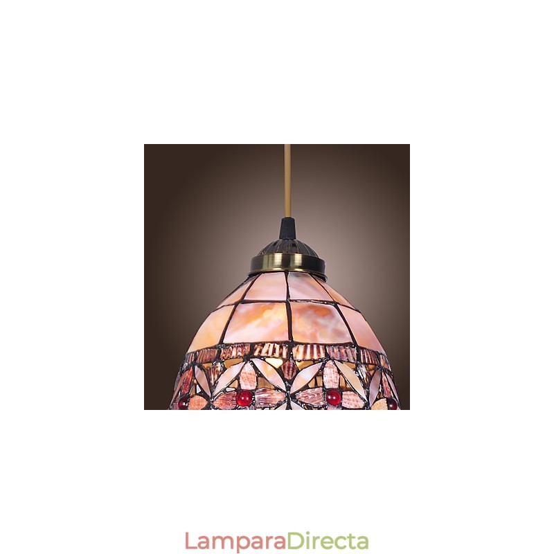 Lámpara colgante estilo mini cuenco