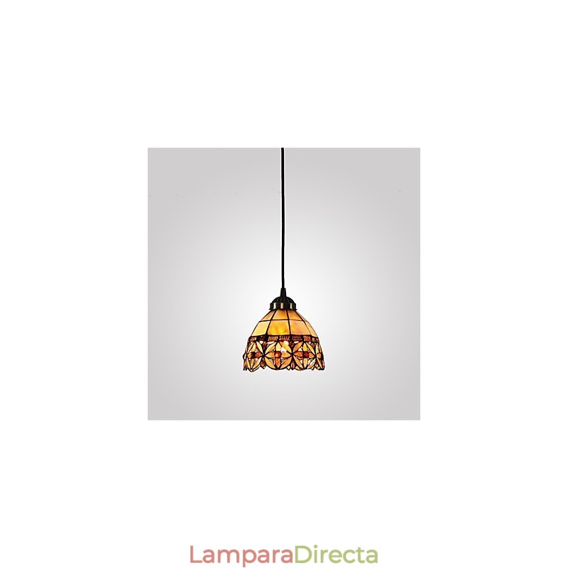 Lámpara colgante estilo mini cuenco