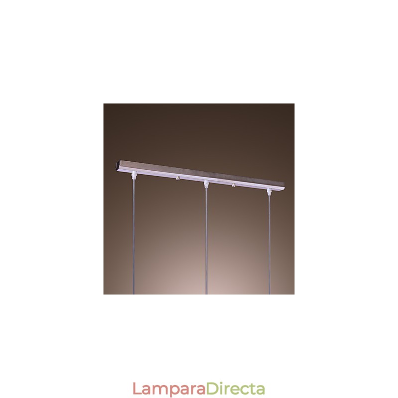 Lámpara colgante creativa de estilo francés de 3 luces en forma de copa