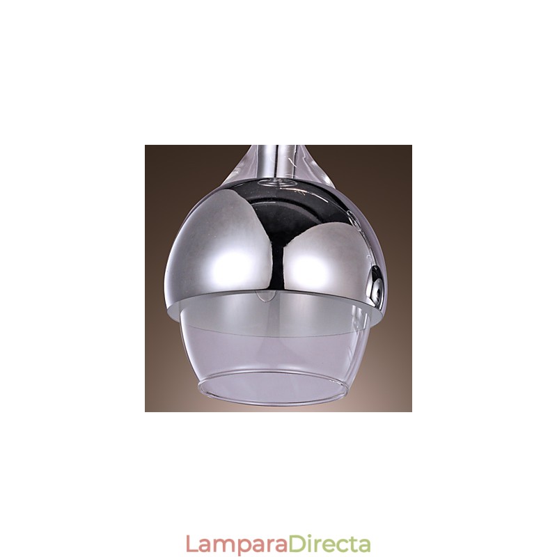 Lámpara colgante moderna y creativa de 3 luces en forma de copa