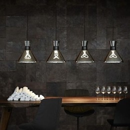 Lámpara colgante moderna de estilo mini contemporáneo