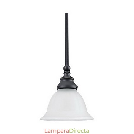 Elegante lámpara colgante con pantalla blanca Elegante lámpara colgante con pantalla blanca