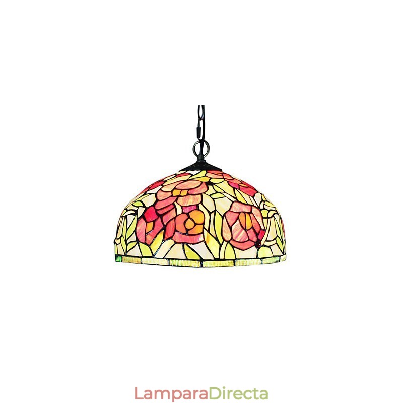 Lámpara colgante galvanizada estilo mini tazón