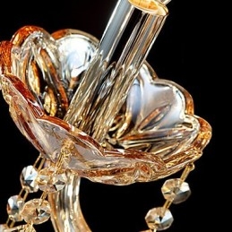 Lámpara de araña de cristal moderna contemporánea tradicional clásica de vidrio