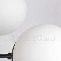 Lámpara de araña de metal negra de 12 luces y 2 niveles con pantalla de cristal, estilo moderno y contemporáneo.