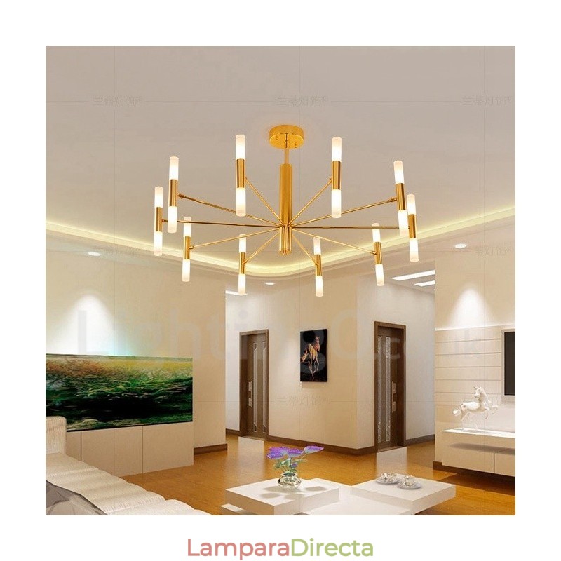 Lámpara de araña contemporánea