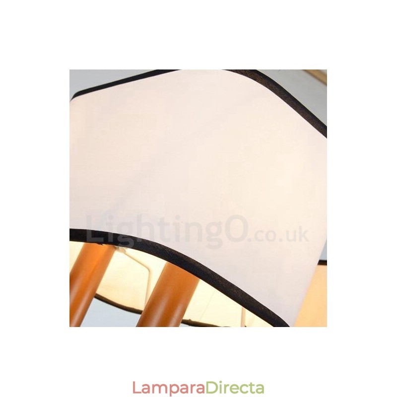 Lámpara de araña moderna contemporánea de un solo nivel con 6 luces
